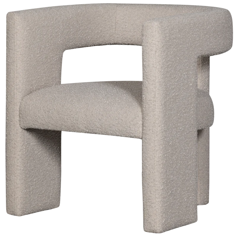 Tiwa sessel bouclé beige