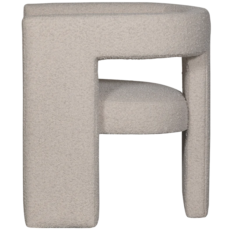 Tiwa sessel bouclé beige