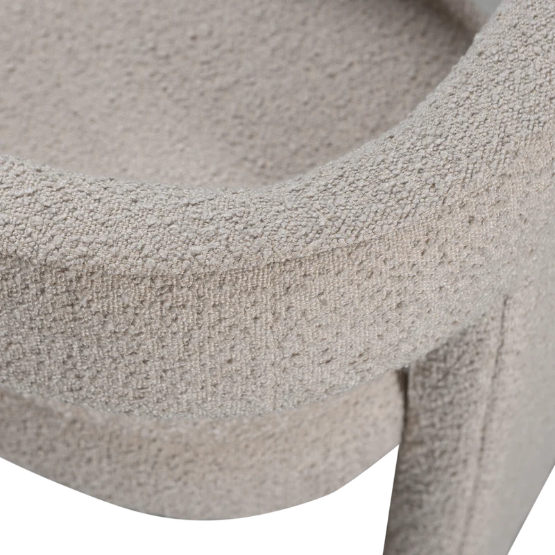 Tiwa sessel bouclé beige