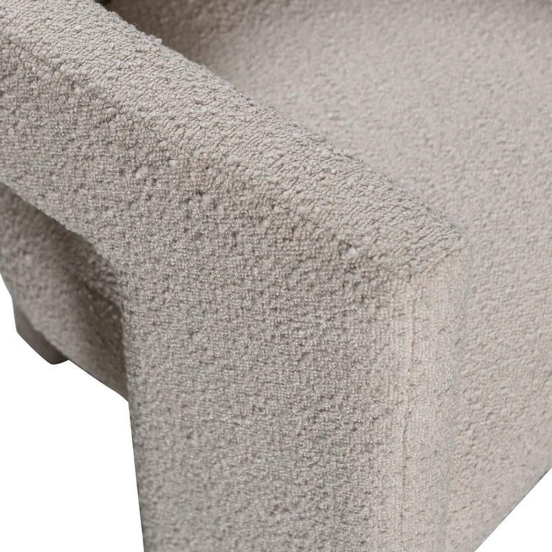 Tiwa sessel bouclé beige