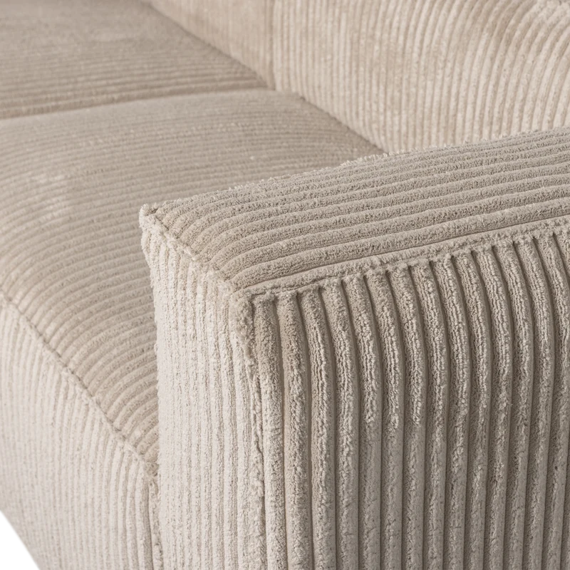 Bean chaise longue sofa links cord travertin