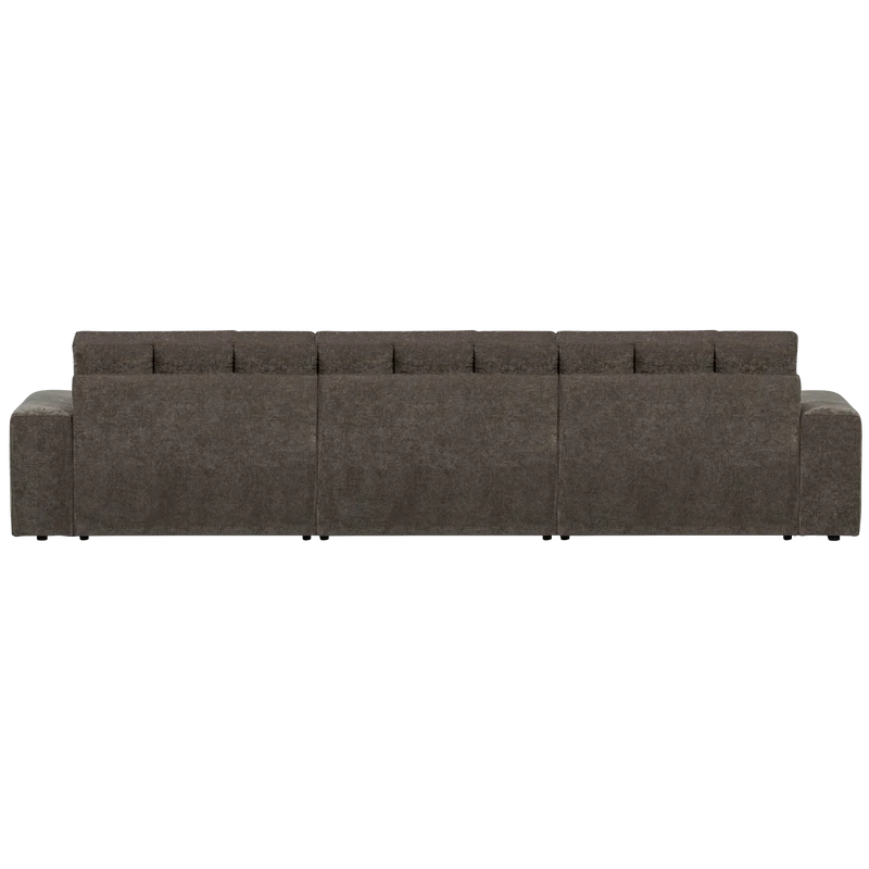 Second Date chaise longue links vintage warmes grau