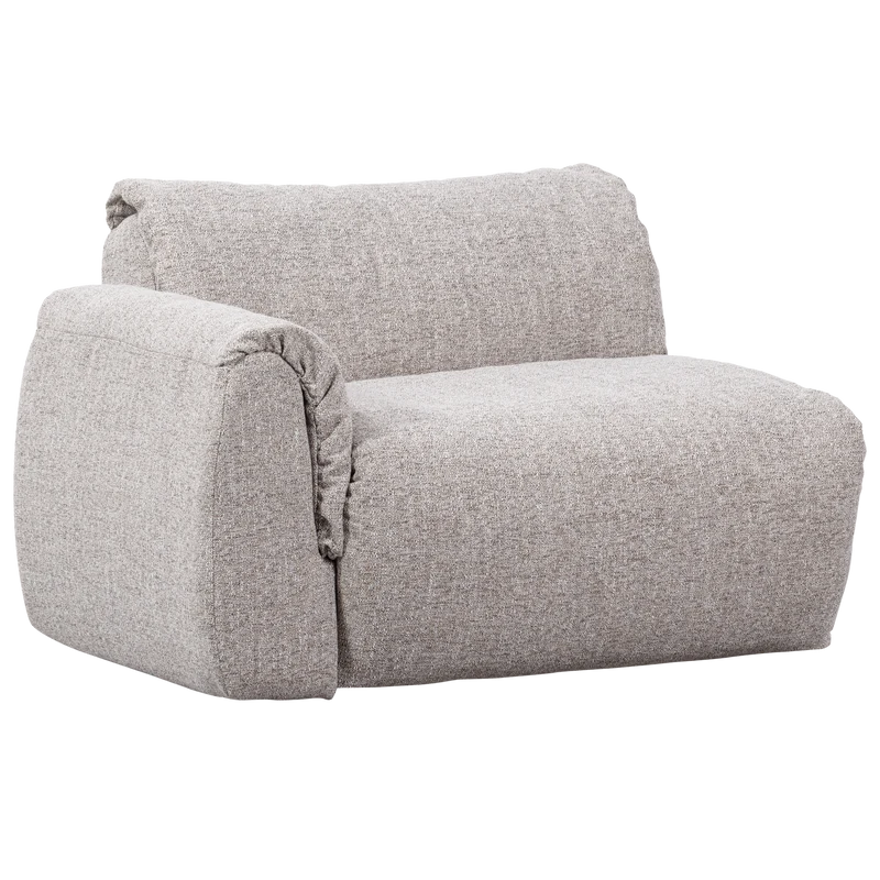Baggy 1-sitzer element arm links natur melange