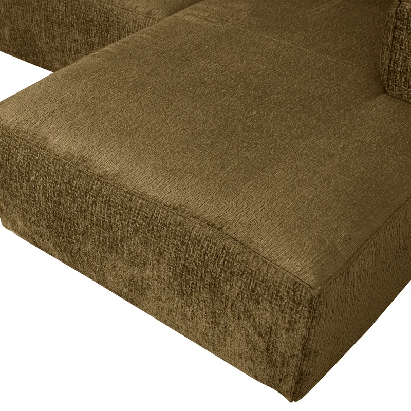 Bean eckbank rechts structure velvet spices