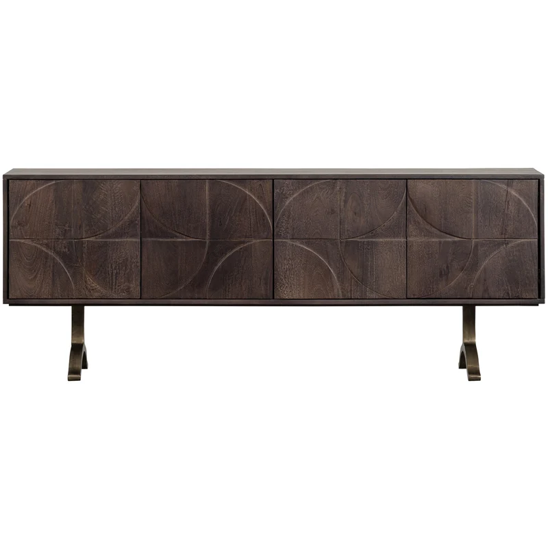 Draw sideboard mangoholz walnuss