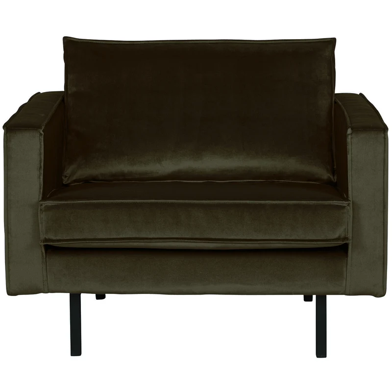 Rodeo sessel velvet dunkelgrün