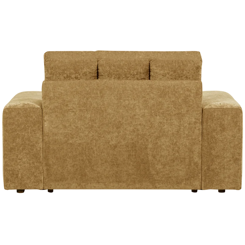Second Date loveseat vintage gold
