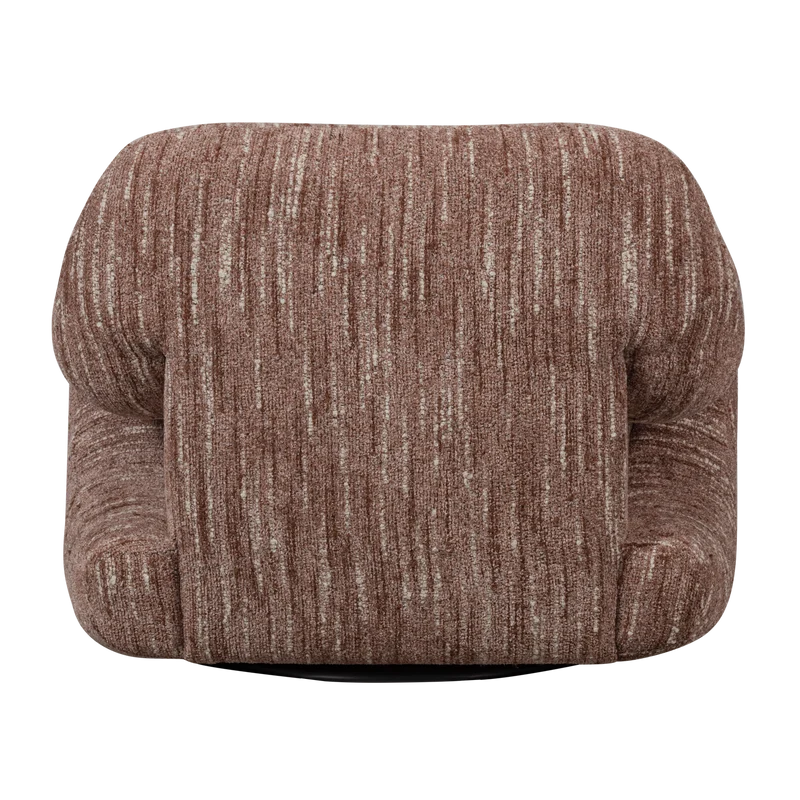 Folke sessel chenille altrosa melange