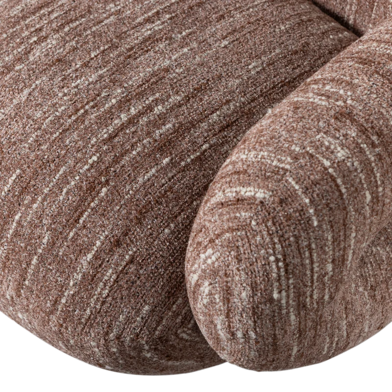 Folke sessel chenille altrosa melange