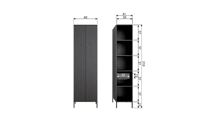New gravure schrank mit schubladen kiefer dust