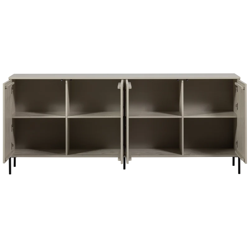 New gravure kommode 200 cm kiefer dust