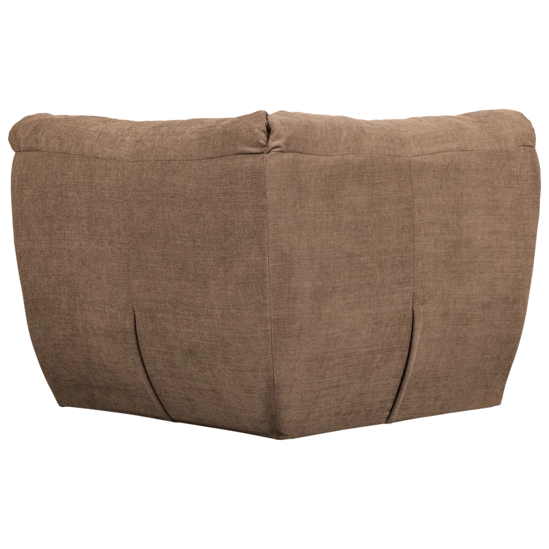 Baggy eckelement gewebte chenille braun