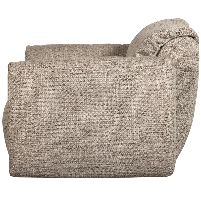 Baggy liegesessel webstoff braun melange