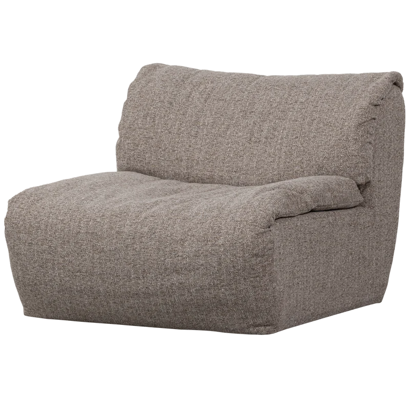 Baggy 1-sitzer element braun melange