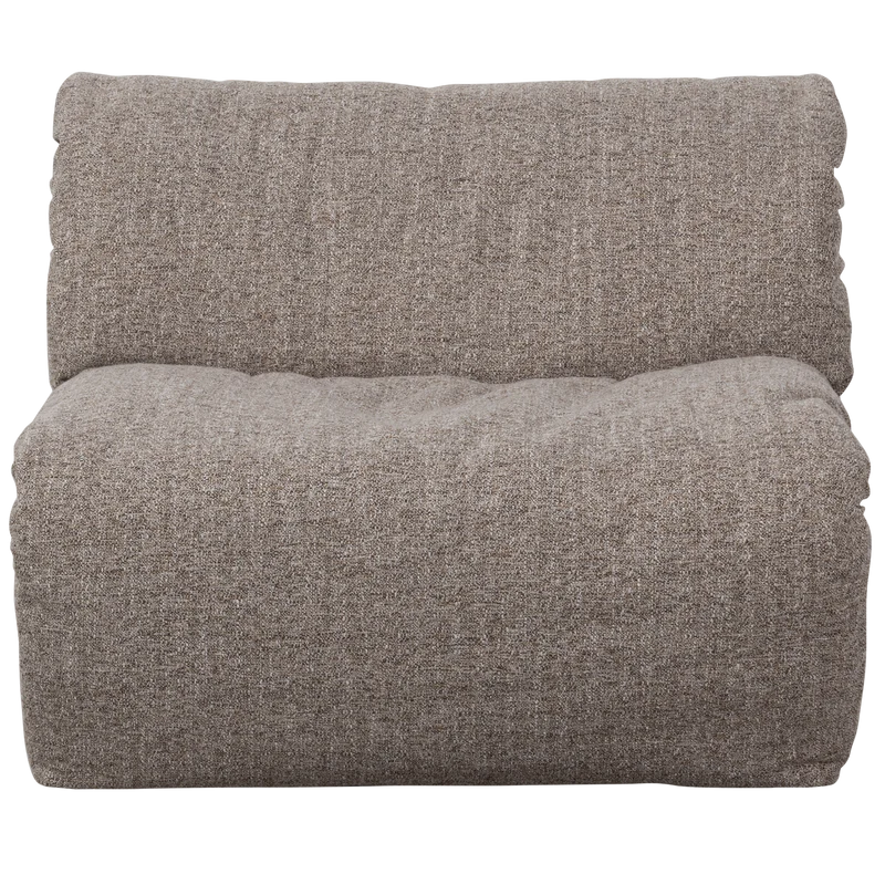Baggy 1-sitzer element braun melange