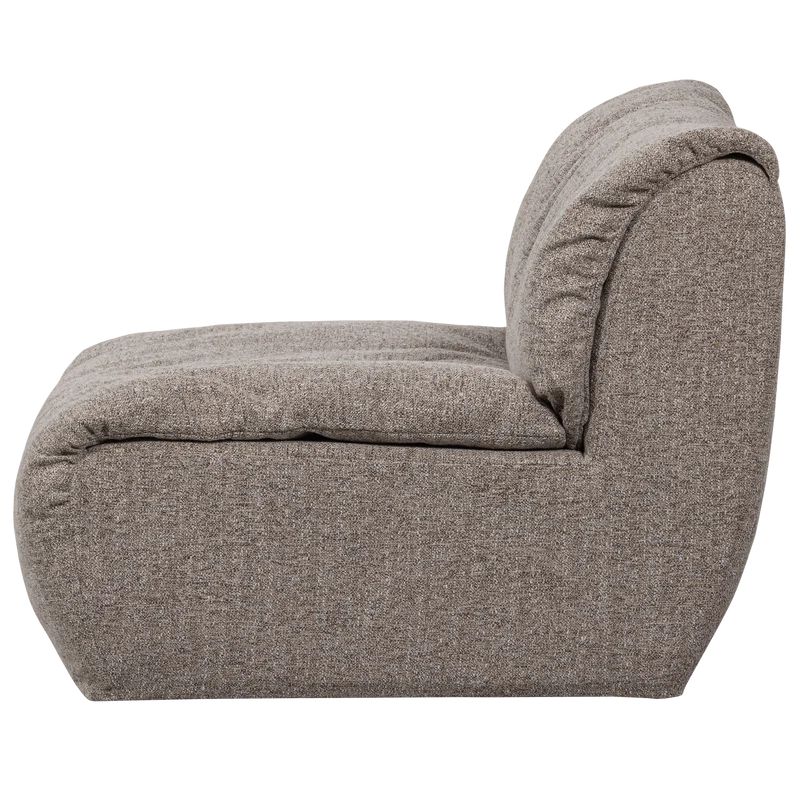 Baggy 1-sitzer element braun melange
