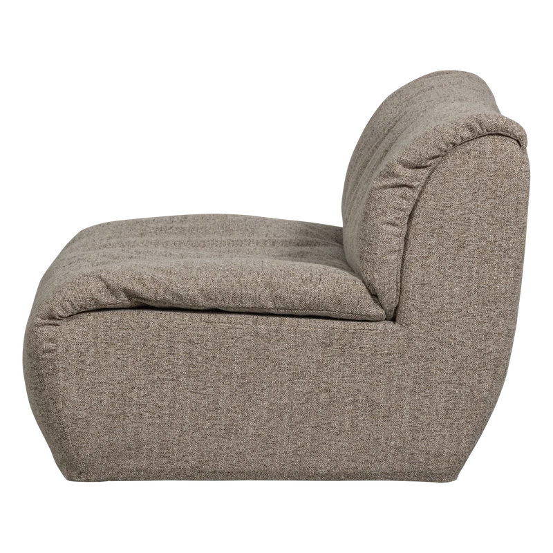 Baggy 1-sitzer element braun melange