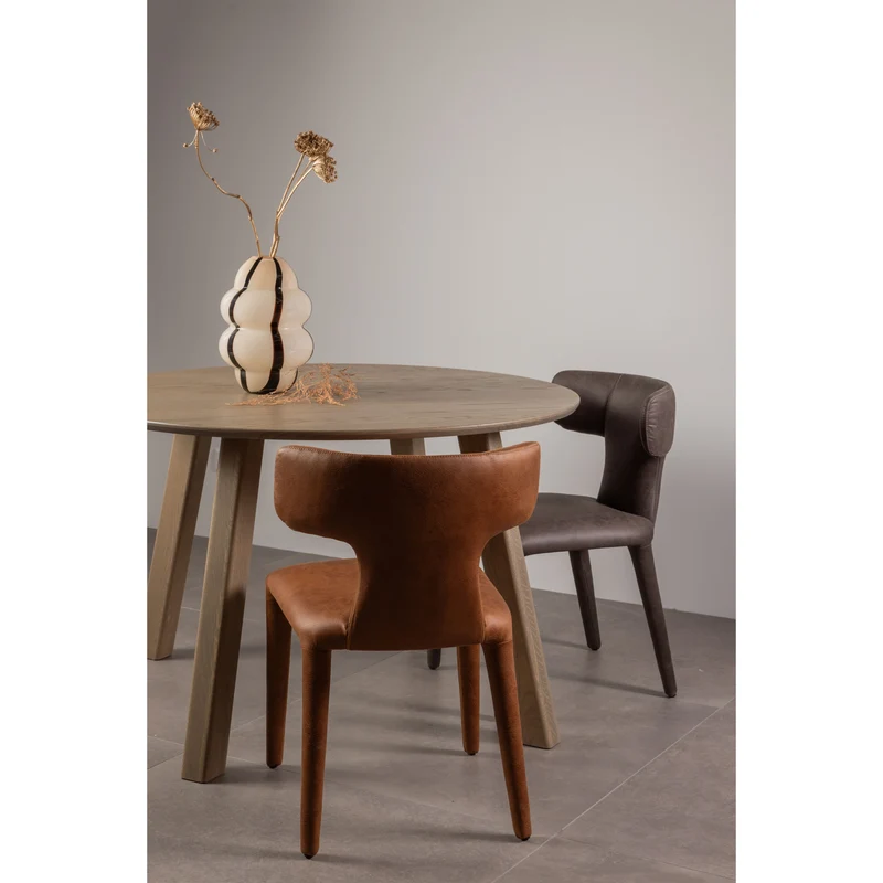 2er set - Haarlem 4-position fusse eiche pebble grey