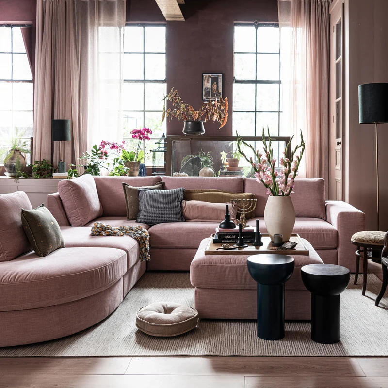 Family ecke element rosa