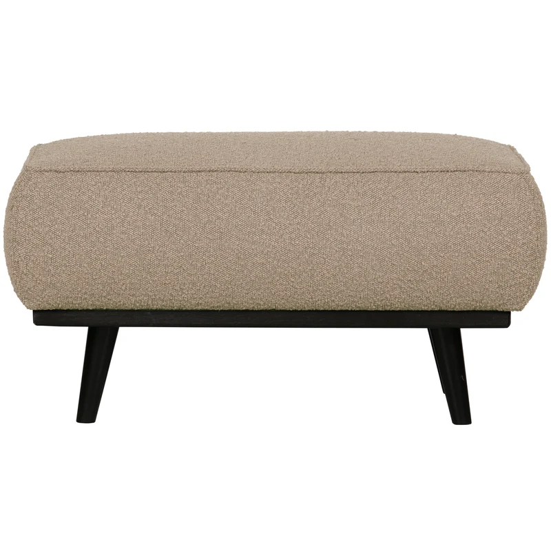 Statement puff bouclé beige