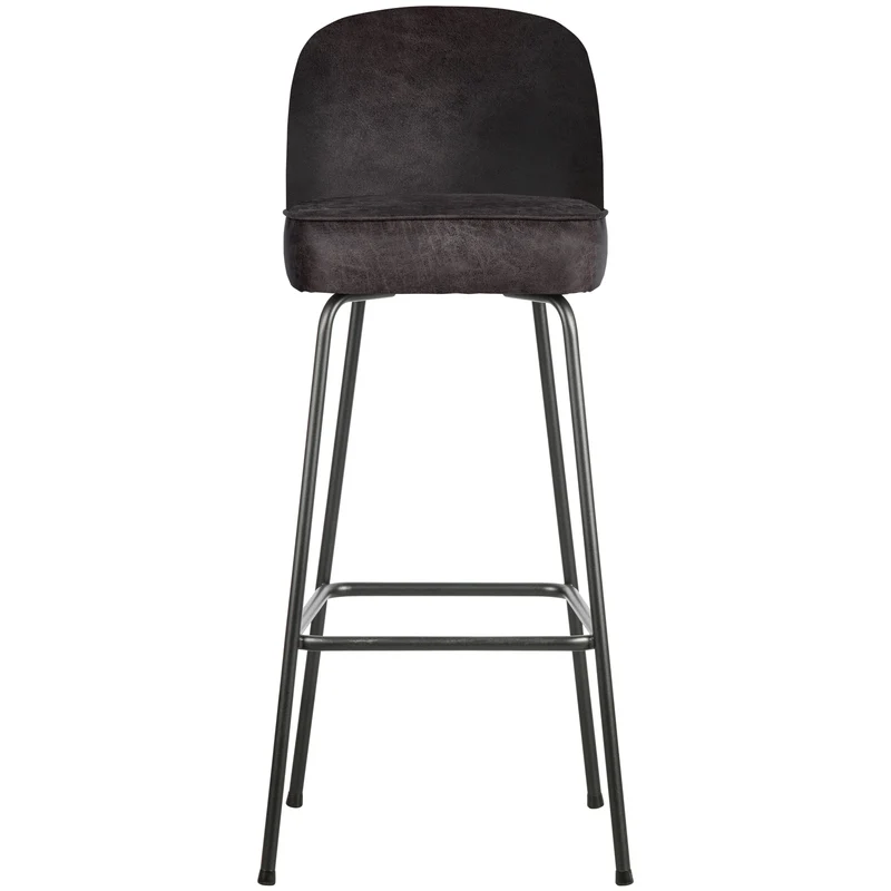 Vogue barhocker 80 cm ecoleder schwarz