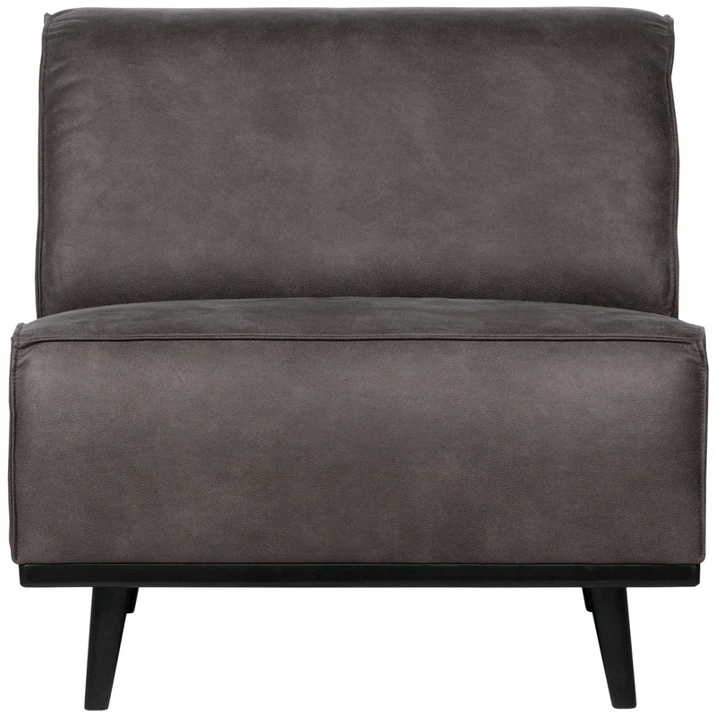 Statement 1-sitzer element ecoleder dunkelgrau