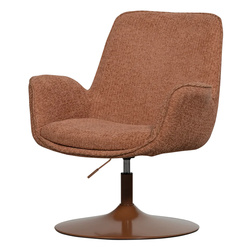 Marten höhenverstellbarer sessel orange