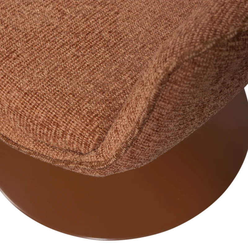 Marten höhenverstellbarer sessel orange
