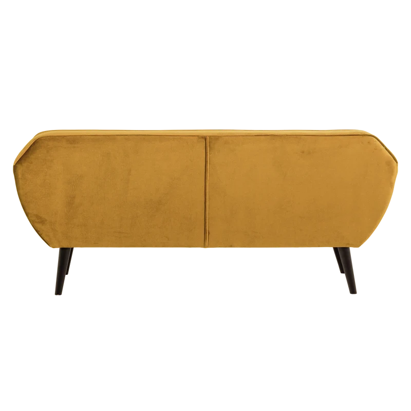 Rocco sofa 187 cm samt ocker