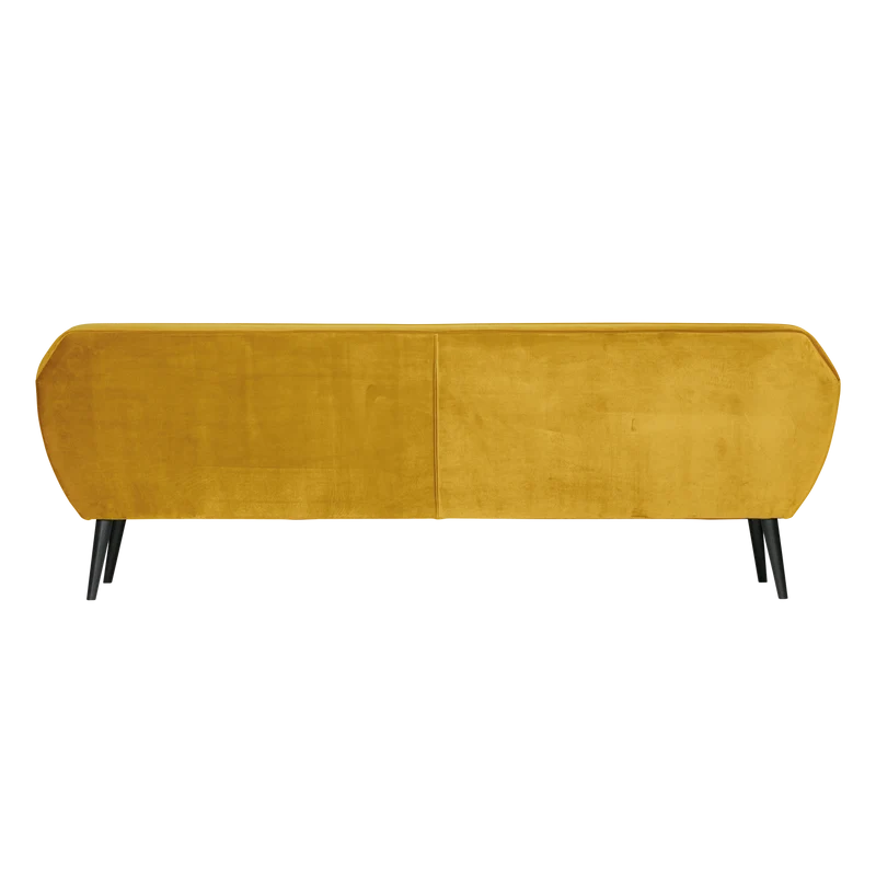 Rocco xl sofa 230 cm samt ocker