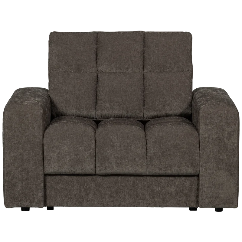 Second Date sessel vintage warmes grau