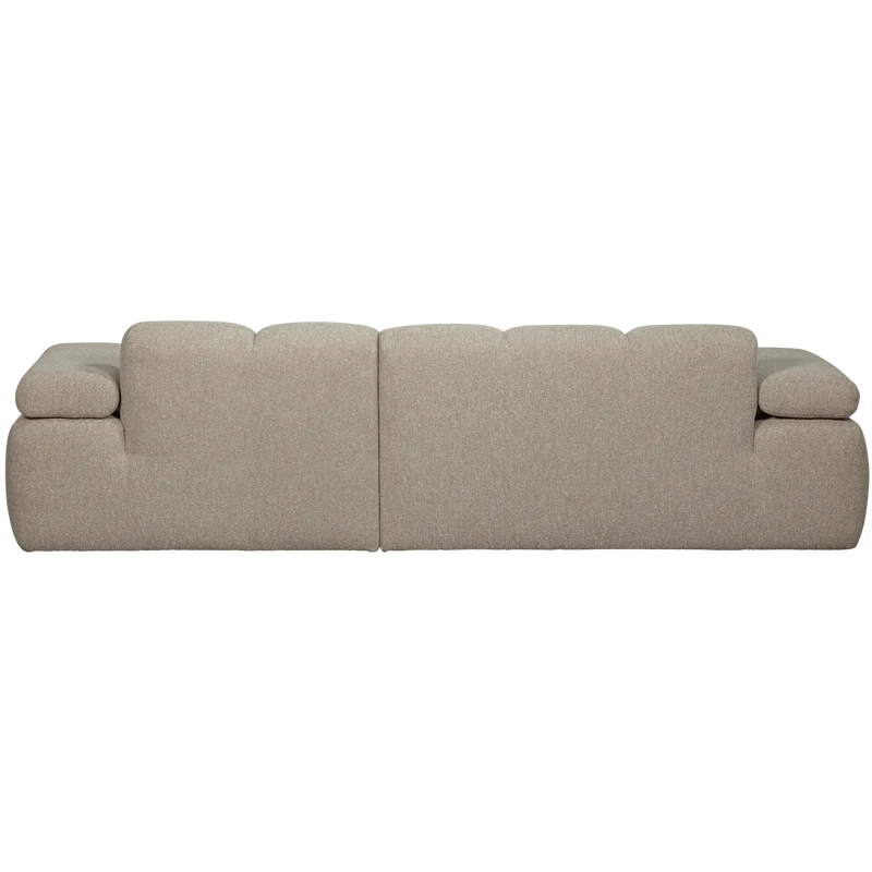 Mojo chaiselongue sofa rechts bouclé beige melange