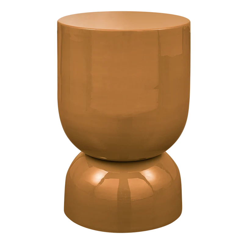 Hekla beistelltisch metall orange