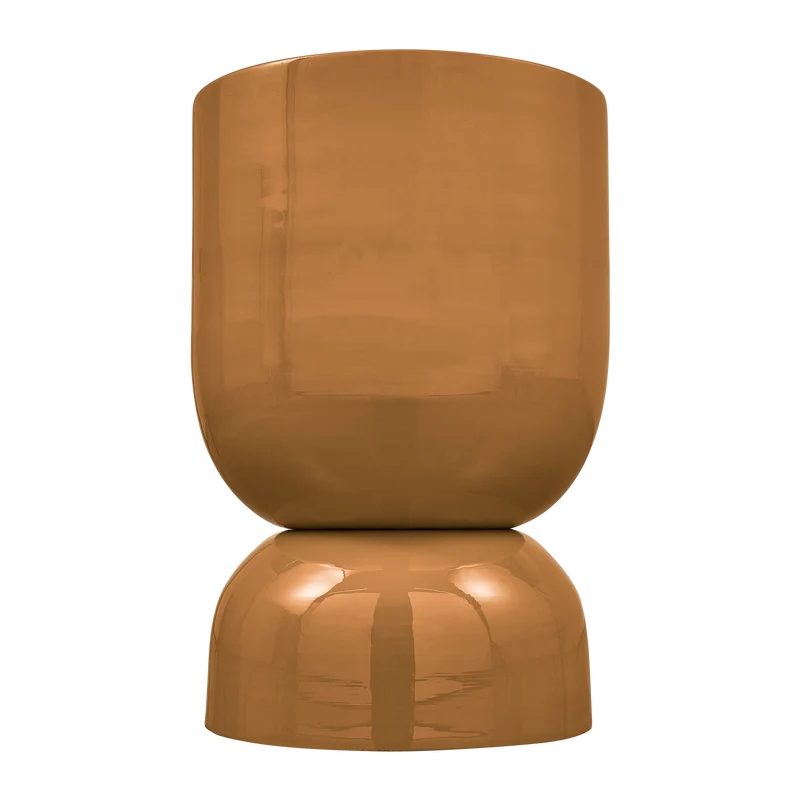 Hekla beistelltisch metall orange