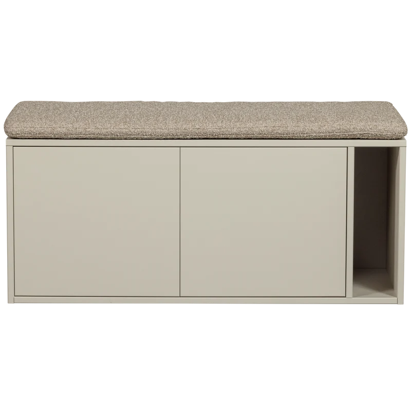 Settle Down tv möbel/bank 108 cm dust mit sitzkissen