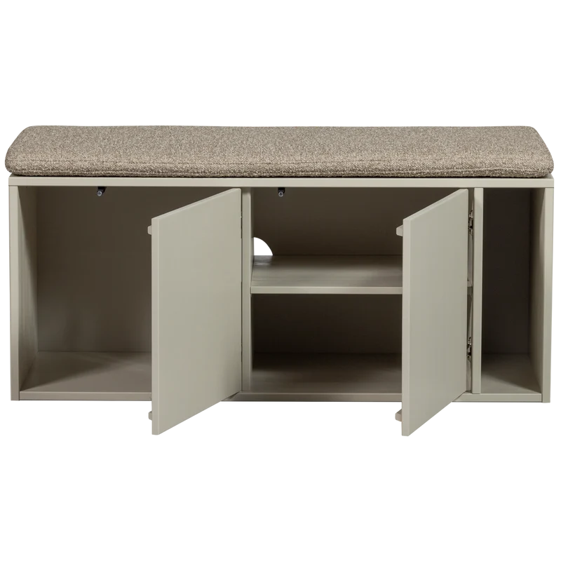 Settle Down tv möbel/bank 108 cm dust mit sitzkissen