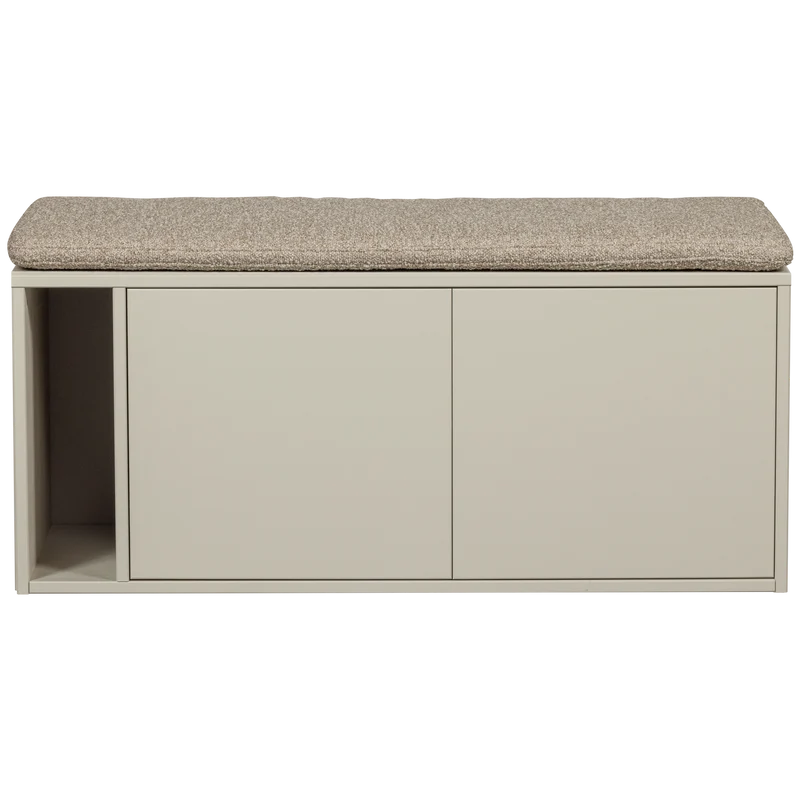 Settle Down tv möbel/bank 108 cm dust mit sitzkissen