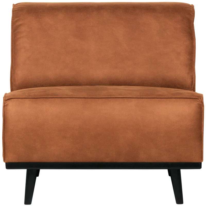 Statement 1-sitzer element ecoleder cognac