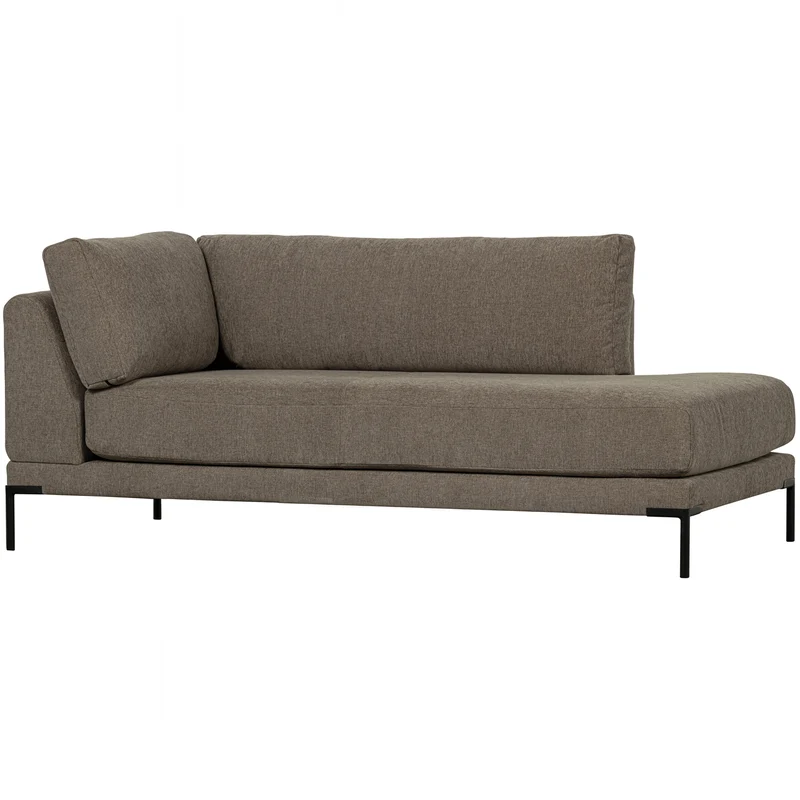 Couple lounge element rechts taupe