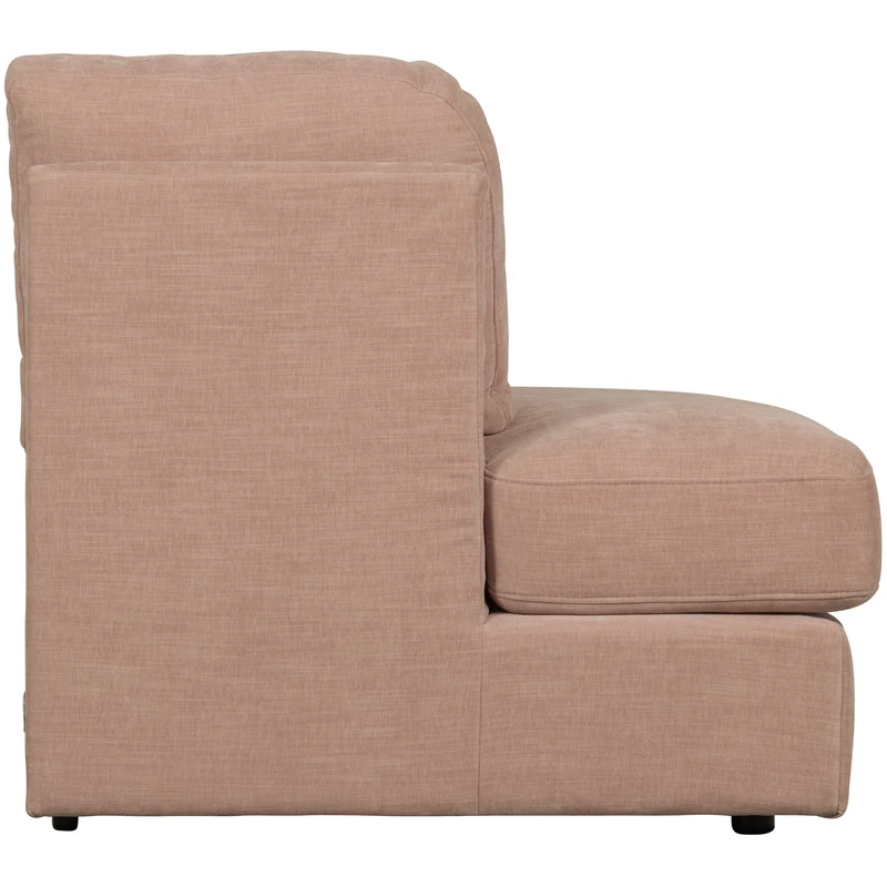 Family 1-sitzer element runde ecke links rosa