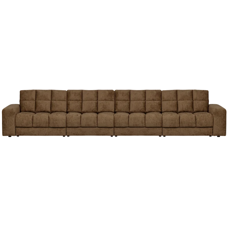 Second Date 4-sitzer struktur samt brass