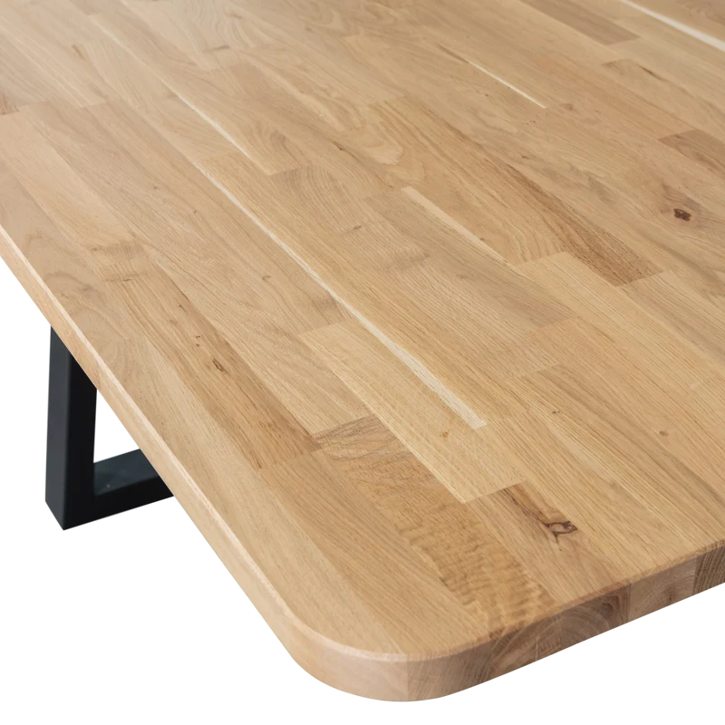Combi-Tablo: XL tisch eiche 240x100 & drenthe leg