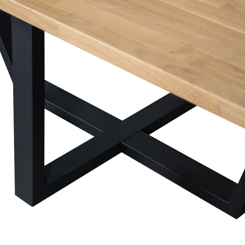 Combi-Tablo: XL tisch eiche 240x100 & drenthe leg