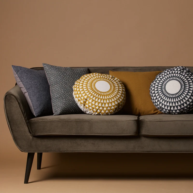 Rocco sofa 187 cm samt warmgrün