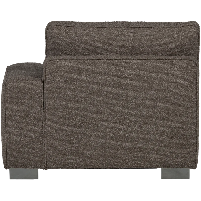 Lazy 1-sitzer element arm rechts bouclé anthrazit