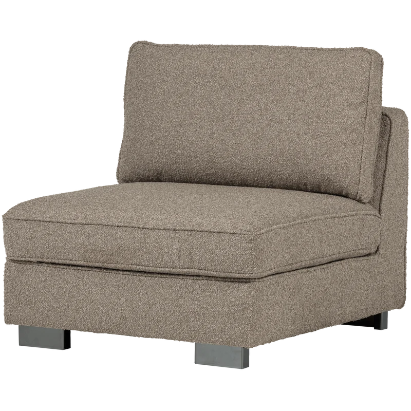 Lazy 1-sitzer element bouclé sand