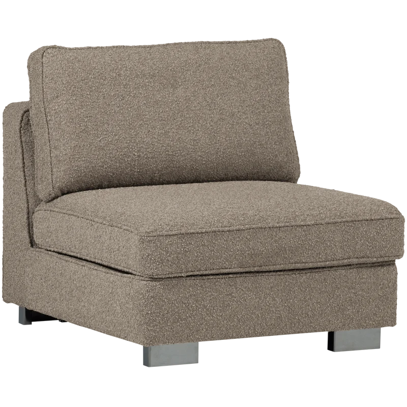 Lazy 1-sitzer element bouclé sand