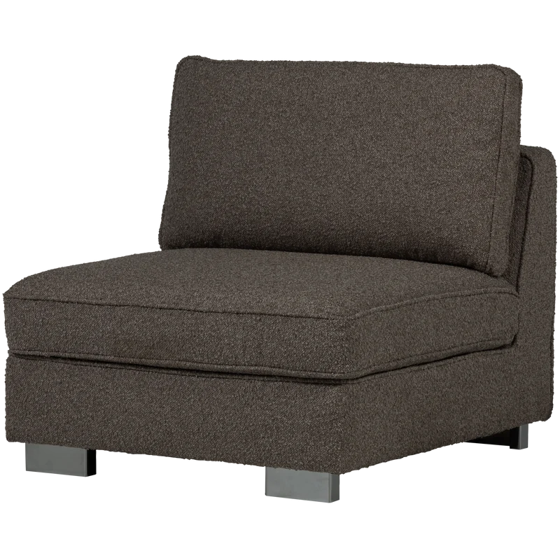 Lazy 1-sitzer element bouclé anthrazit