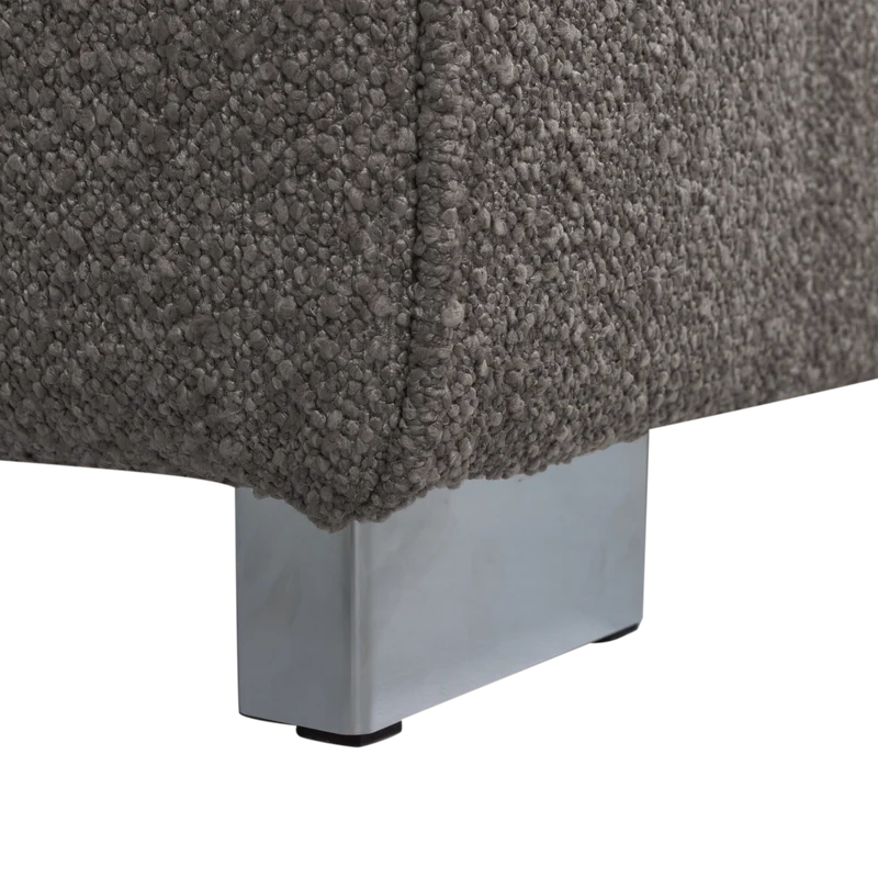 Lazy 1-sitzer element bouclé anthrazit