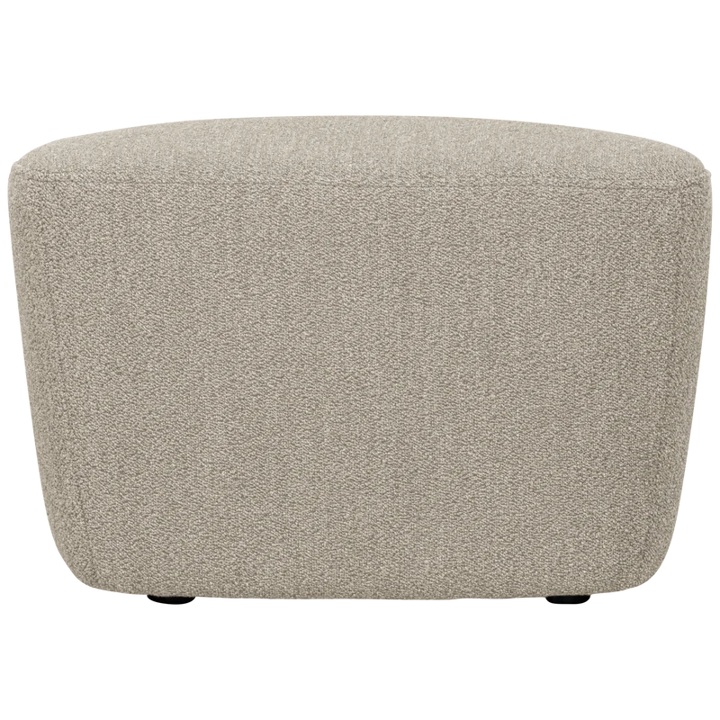 Lofty hocker bouclé natur